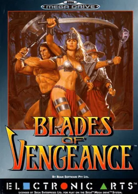 Blades of Vengeance (USA, Europe) box cover front